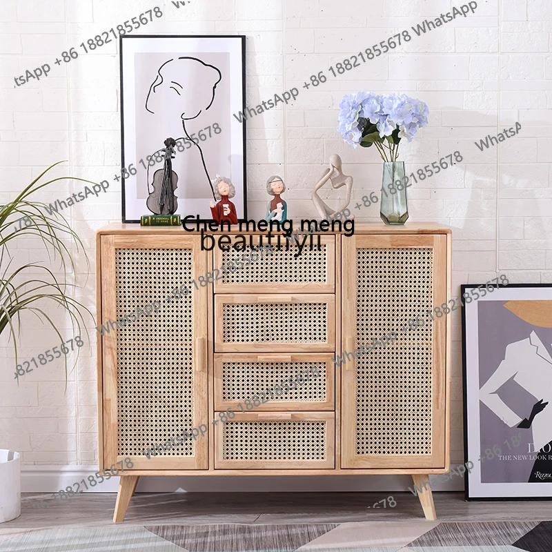 solid wood rattan dining side cabinet, living room integrated tea cabinet household dining room, kitchen storage cabinet H
solid wood rattan dining side cabinet, living room integrated tea cabinet household dining room, kitchen storage cabinet H
