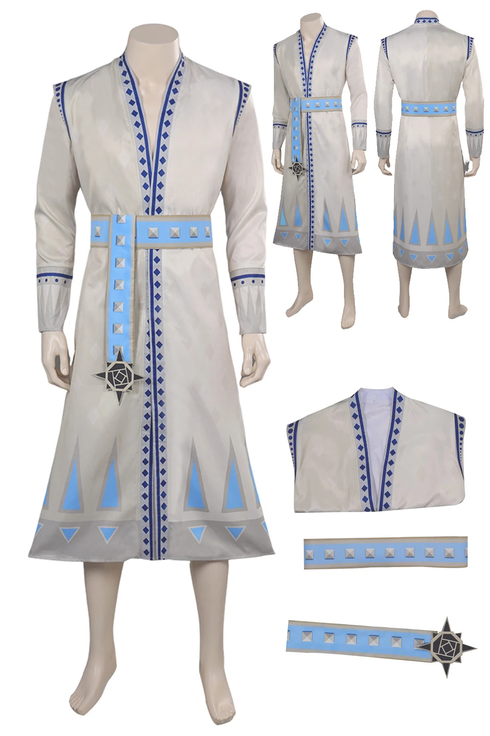 Magnifico Cosplay Costume Anime Long Coat Belt Fantasy Outfits Halloween Carnival Party Disguise Roleplay Suit Men Male Adult
Magnifico Cosplay Costume Anime Long Coat Belt Fantasy Outfits Halloween Carnival Party Disguise Roleplay Suit Men Male Adult