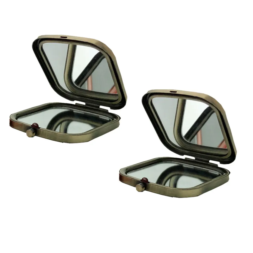 2Pcs Compact Square Foldable Mirror Mini Double-Side Design Exquisite Practical Durable Premium Material Travel Accessory
2Pcs Compact Square Foldable Mirror Mini Double-Side Design Exquisite Practical Durable Premium Material Travel Accessory