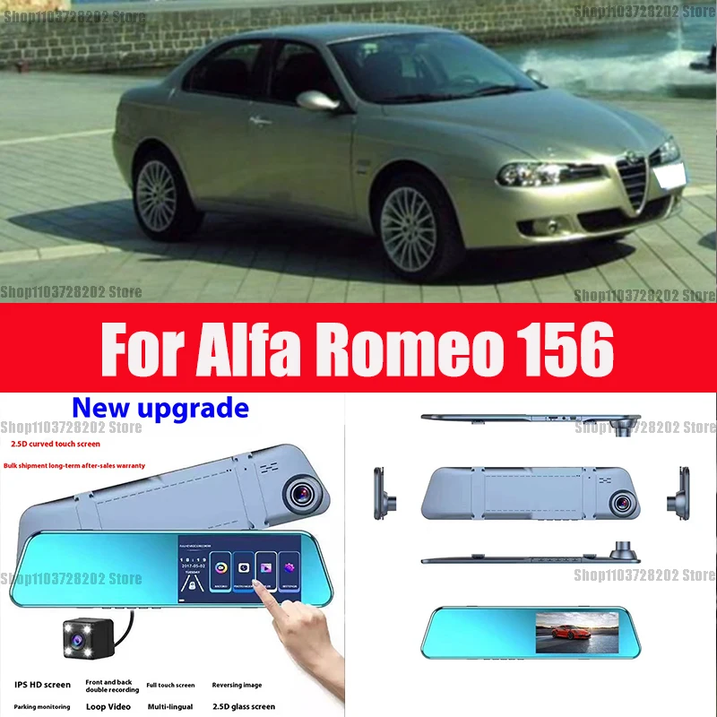 For AIfa romeo 156 159 Carplay Android Auto GPS Dash Cam AUX FM Radio Dashcam Car Camera Stream RearView Mirror Drive Recorder
For AIfa romeo 156 159 Carplay Android Auto GPS Dash Cam AUX FM Radio Dashcam Car Camera Stream RearView Mirror Drive Recorder
