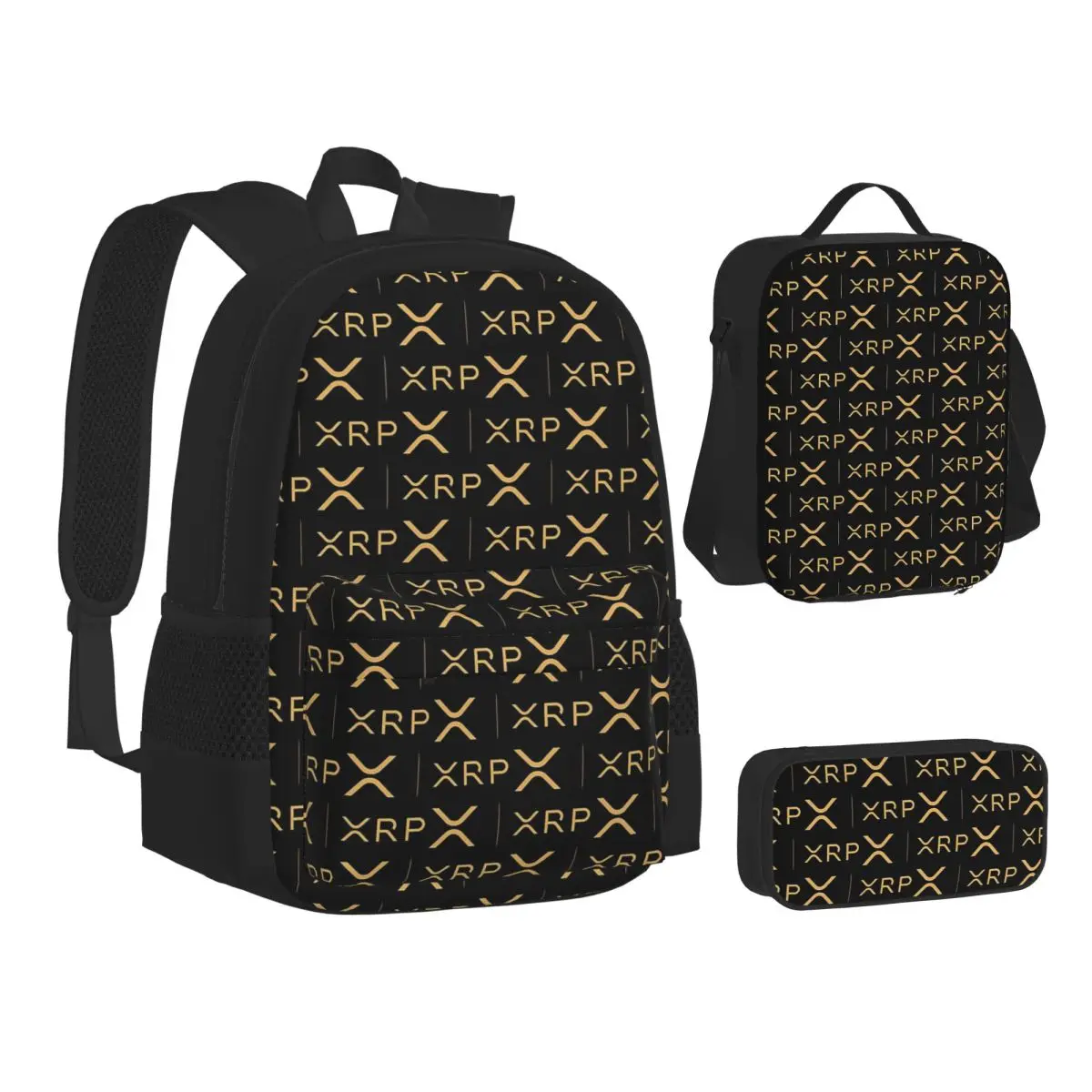 XRP Cryptocurrency XRP Backpacks Boys Girls Bookbag School Bags Children Rucksack Lunch Bag Pen Bag Three-Piece Set
XRP Cryptocurrency XRP Backpacks Boys Girls Bookbag School Bags Children Rucksack Lunch Bag Pen Bag Three-Piece Set