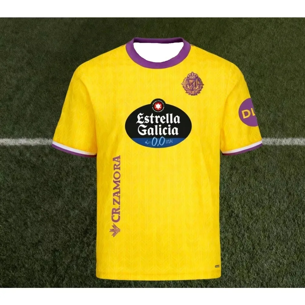 Hot Real Valladolid 2025 Home and Away Football Jerseys 3D Printed Short Sleeved Sports T-shirt Same for Adults and Children
Hot Real Valladolid 2025 Home and Away Football Jerseys 3D Printed Short Sleeved Sports T-shirt Same for Adults and Children