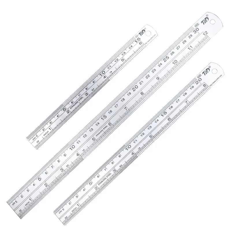 2Pcs Thicken 15cm-40cm Stainless Steel Ruler 39 Inch British Scale Durable Measuring Tool for School Office Household
2Pcs Thicken 15cm-40cm Stainless Steel Ruler 39 Inch British Scale Durable Measuring Tool for School Office Household