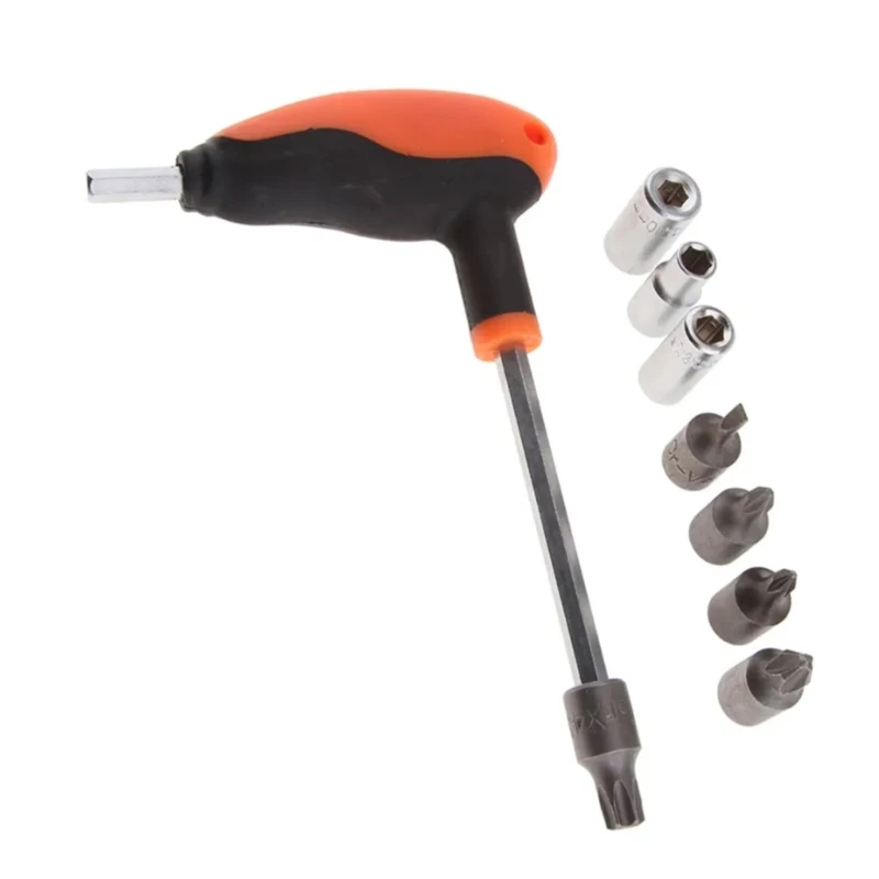 T-wrench Tools with 6/8/10/45mm Bit Socket 60029070300 Multifunction Metal T-shaped Wrench Hand Tools
T-wrench Tools with 6/8/10/45mm Bit Socket 60029070300 Multifunction Metal T-shaped Wrench Hand Tools