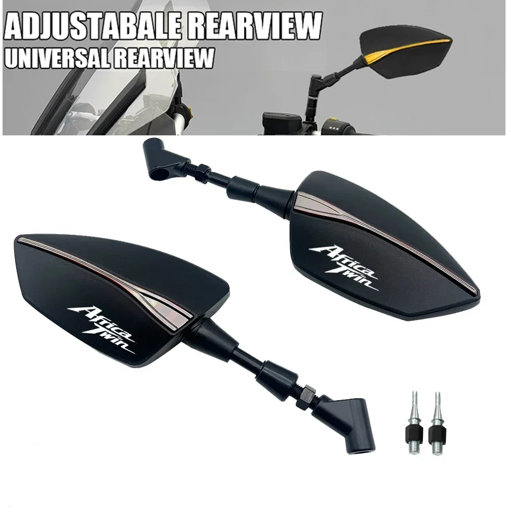 For HONDA AfricaTwin CRF1000L Africa Twin crf1000l Motorcycle MirrorsScrew Thread Left Right Rear Rearview Mirrors
For HONDA AfricaTwin CRF1000L Africa Twin crf1000l Motorcycle MirrorsScrew Thread Left Right Rear Rearview Mirrors