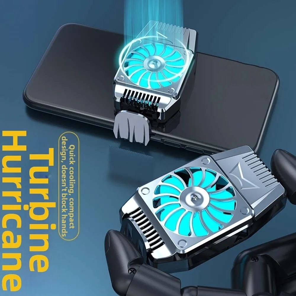 With Blue Light Mobile Phone Cooler Air Cooling with Back Clip Portable Game Heat Sink Four Turbo Speed Long Lasting
With Blue Light Mobile Phone Cooler Air Cooling with Back Clip Portable Game Heat Sink Four Turbo Speed Long Lasting