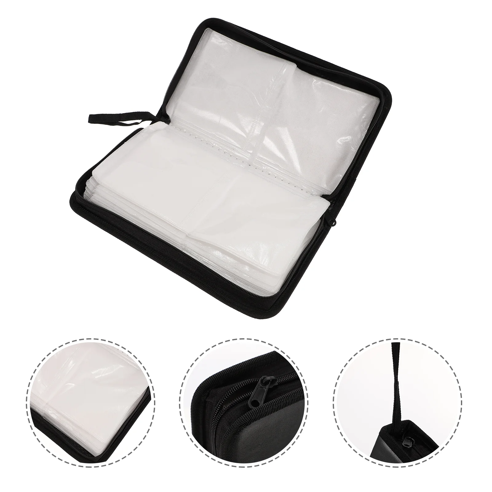 2 Pcs Portable Bag Dvd Box Travel Holder Case Pu Car Bags Protective Storage Boxes
2 Pcs Portable Bag Dvd Box Travel Holder Case Pu Car Bags Protective Storage Boxes