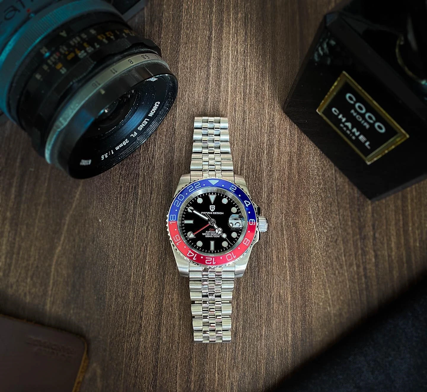 PAGANI DESIGN V3 Version GMT Watches Ceramic bezel Men Luxury Sapphire Automatic Mechanical Watch 40MM Stainless Steel Watches
PAGANI DESIGN V3 Version GMT Watches Ceramic bezel Men Luxury Sapphire Automatic Mechanical Watch 40MM Stainless Steel Watches