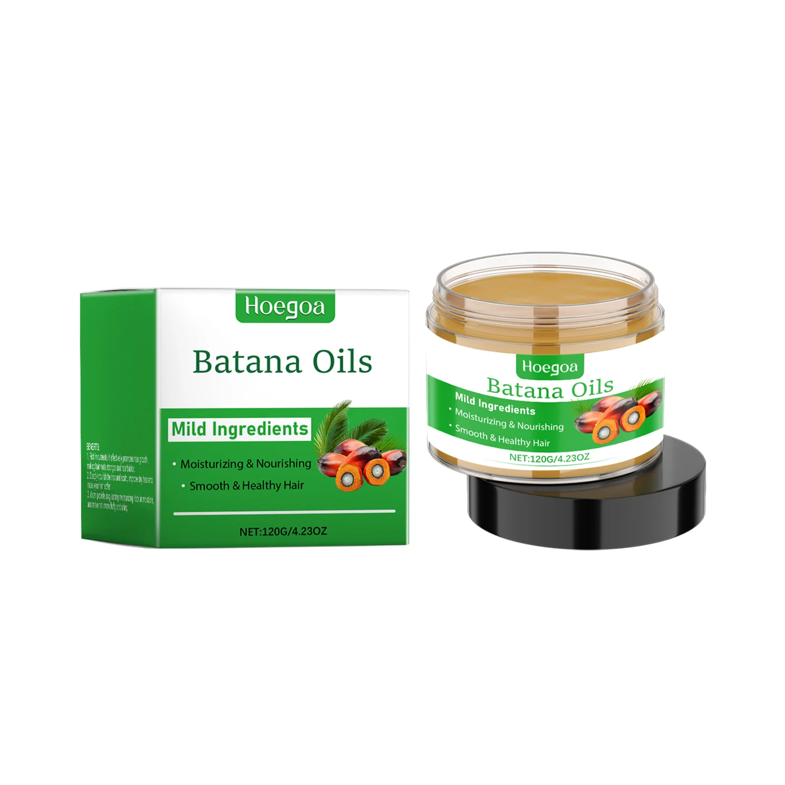 Hoegoa Batana Hair Care Oil Improve Hair Quality Dry Hair Split Ends Nourish Scalp Hair Care Hair Mask 2pcs
Hoegoa Batana Hair Care Oil Improve Hair Quality Dry Hair Split Ends Nourish Scalp Hair Care Hair Mask 2pcs