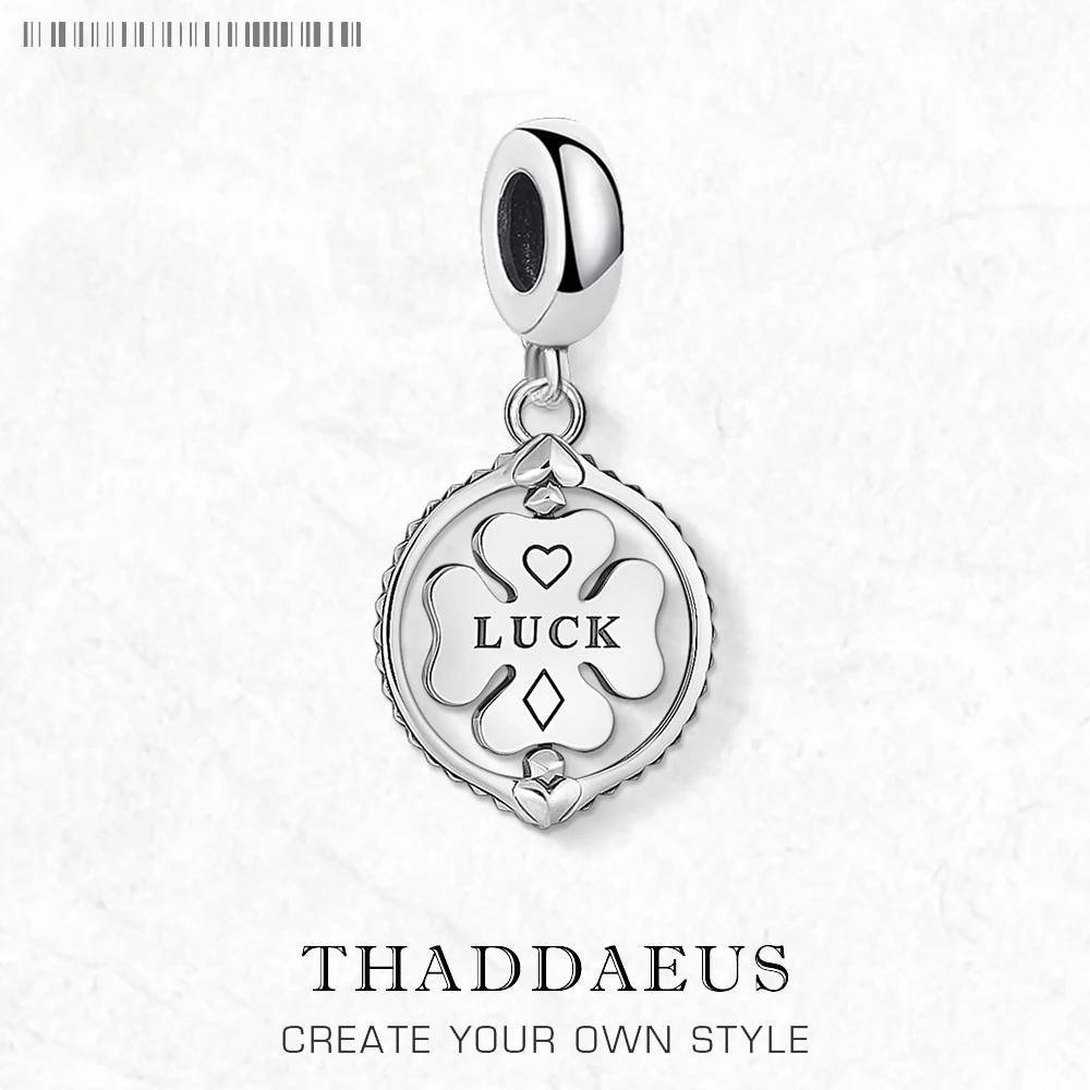 Good Luck Cloverleaf Charms Pendant Europe Jewelry Accessories 925 Sterling Silver Fashion Gift For Women Men
Good Luck Cloverleaf Charms Pendant Europe Jewelry Accessories 925 Sterling Silver Fashion Gift For Women Men