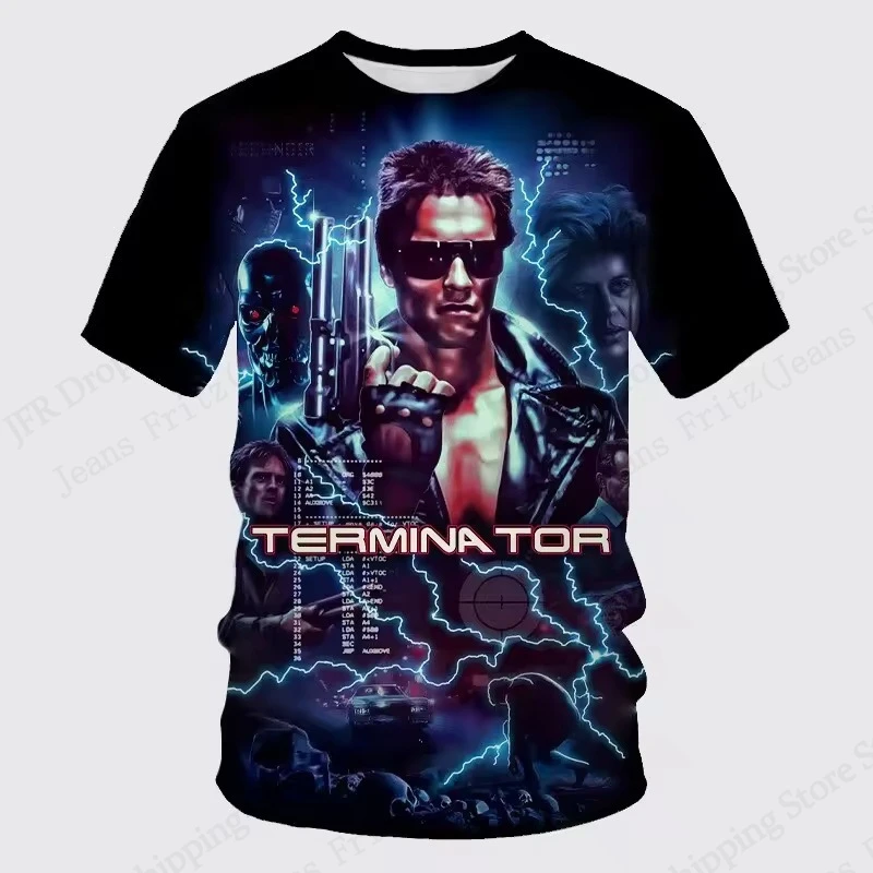 Movie Terminator 3d Print T-shirt Men Women Fashion Short Sleeve Oversized Tops Tees Harajuku Tshirt Mens Clothing Horror Street
Movie Terminator 3d Print T-shirt Men Women Fashion Short Sleeve Oversized Tops Tees Harajuku Tshirt Mens Clothing Horror Street