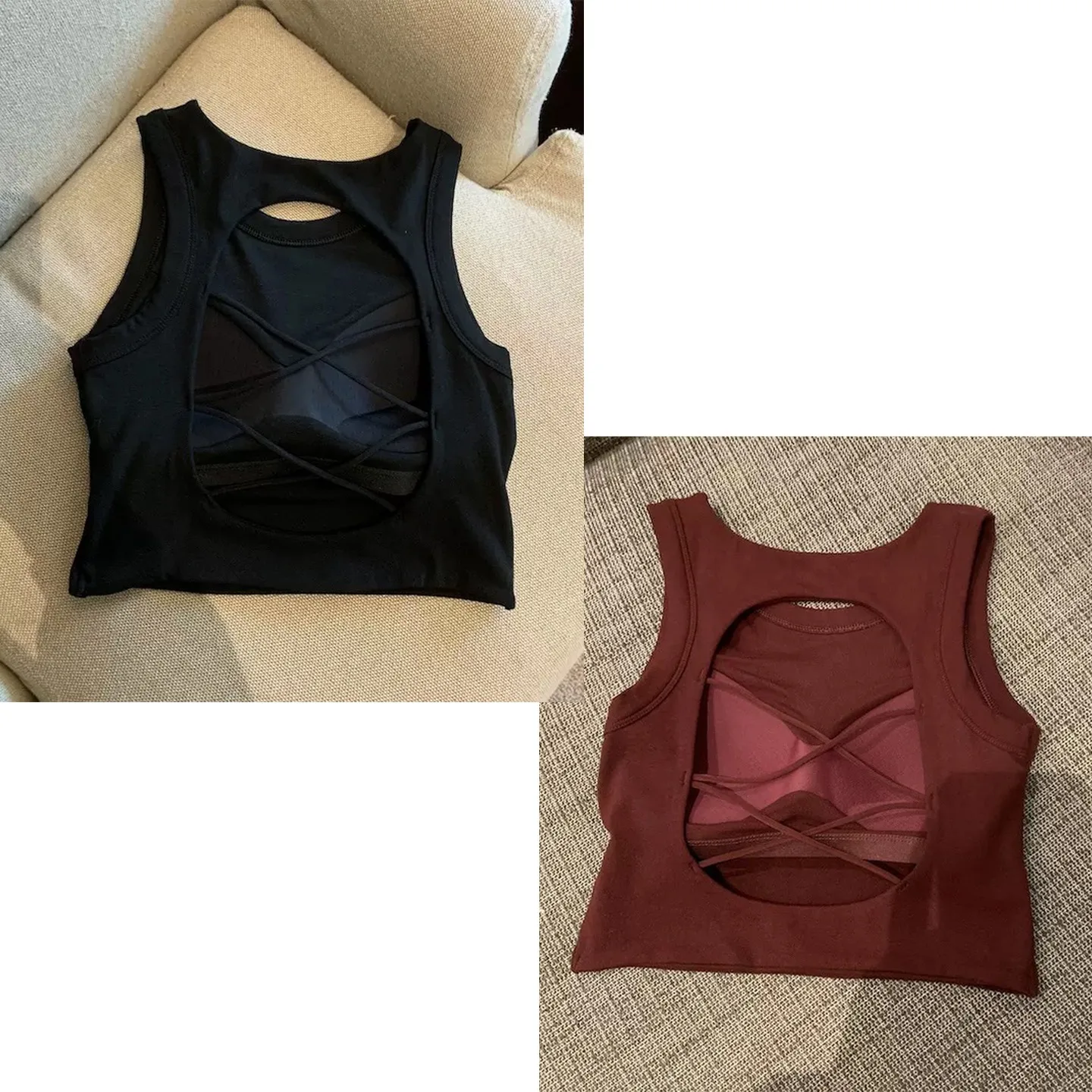 New Latin Dance Costumes Backless Vest Dance Tops Practice Chacha Rumba Tango Dance Tops Adult Latin Performance Wear DQL10928
New Latin Dance Costumes Backless Vest Dance Tops Practice Chacha Rumba Tango Dance Tops Adult Latin Performance Wear DQL10928