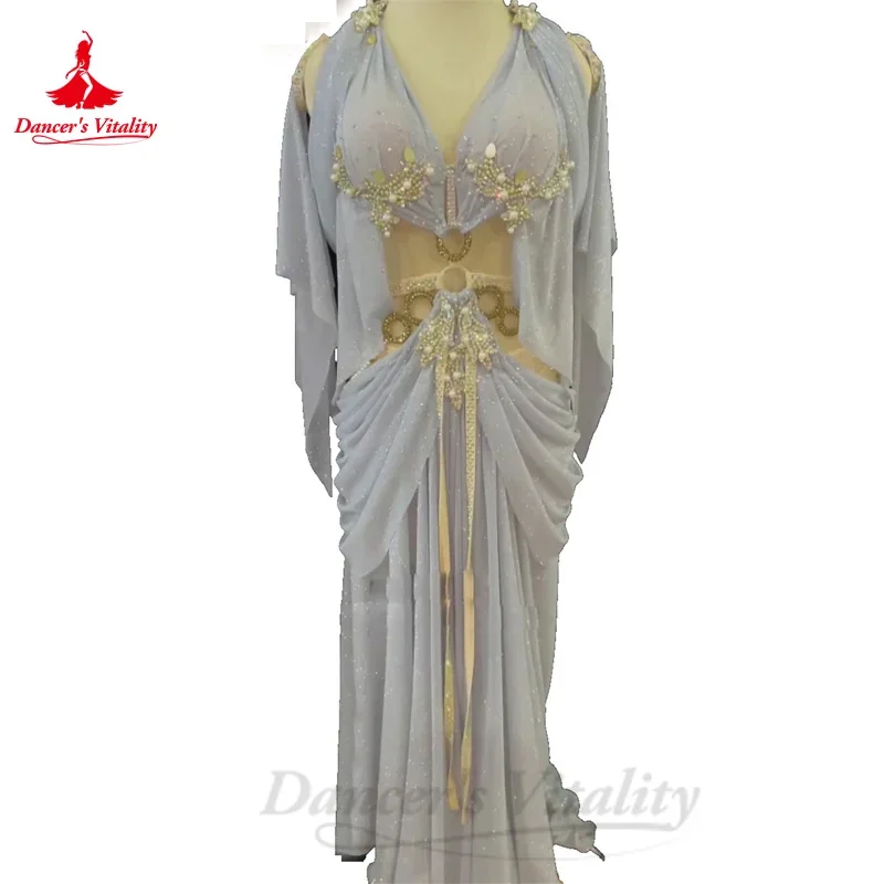 Belly Dance Performance Costume Suit for Women AB Stones Bingbing Oriental Competiton Suit Custom Adult Child Belly Dance Outfit
Belly Dance Performance Costume Suit for Women AB Stones Bingbing Oriental Competiton Suit Custom Adult Child Belly Dance Outfit
