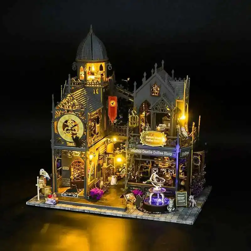 DIY Wooden Huoluo Castle Cottage Figurines Miniatures Kits Assembled Houses Casa for Friends Birthday Gifts Home Decor Crafts
DIY Wooden Huoluo Castle Cottage Figurines Miniatures Kits Assembled Houses Casa for Friends Birthday Gifts Home Decor Crafts