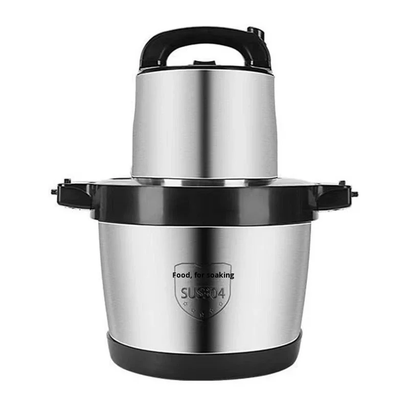6L Stainless Steel Meat Grinder - Multifunctional Food Processor for Chopping, Mixing and Baby Puree, Electric Meat Grinder
6L Stainless Steel Meat Grinder - Multifunctional Food Processor for Chopping, Mixing and Baby Puree, Electric Meat Grinder