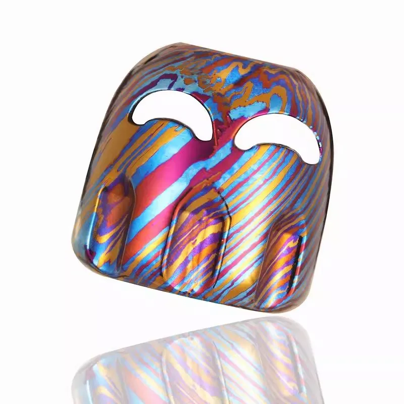Цельная титановая дамасская бусина из паракорда, подвеска на ремешке TiMascus, аксессуары для ножей MOKUTI для фонарика EDC и т. д.
Цельная титановая дамасская бусина из паракорда, подвеска на ремешке TiMascus, аксессуары для ножей MOKUTI для фонарика EDC и т. д.