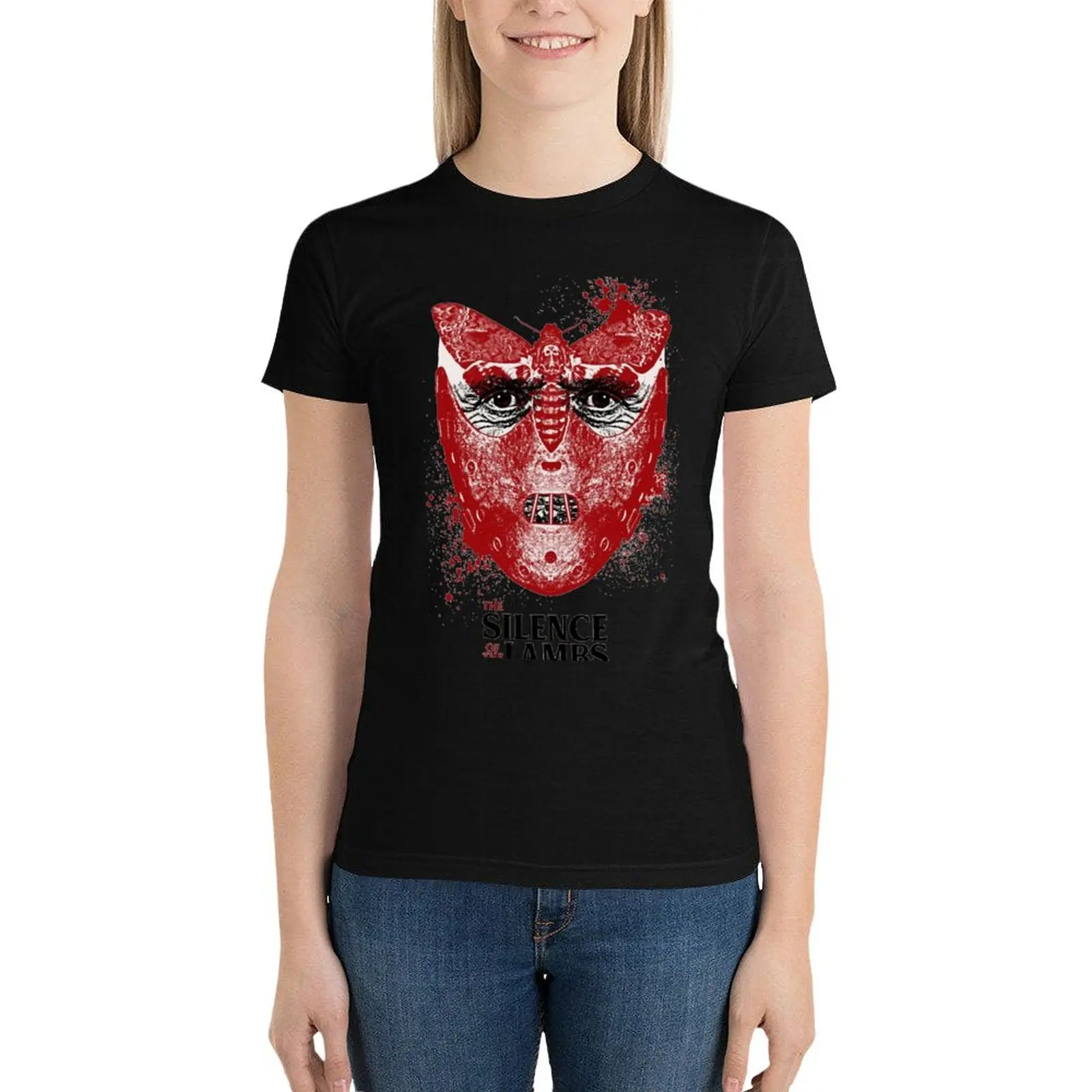 The Silence of the Lambs T-Shirt shirts graphic tees summer tops oversized summer clothes workout t shirts for Women
The Silence of the Lambs T-Shirt shirts graphic tees summer tops oversized summer clothes workout t shirts for Women