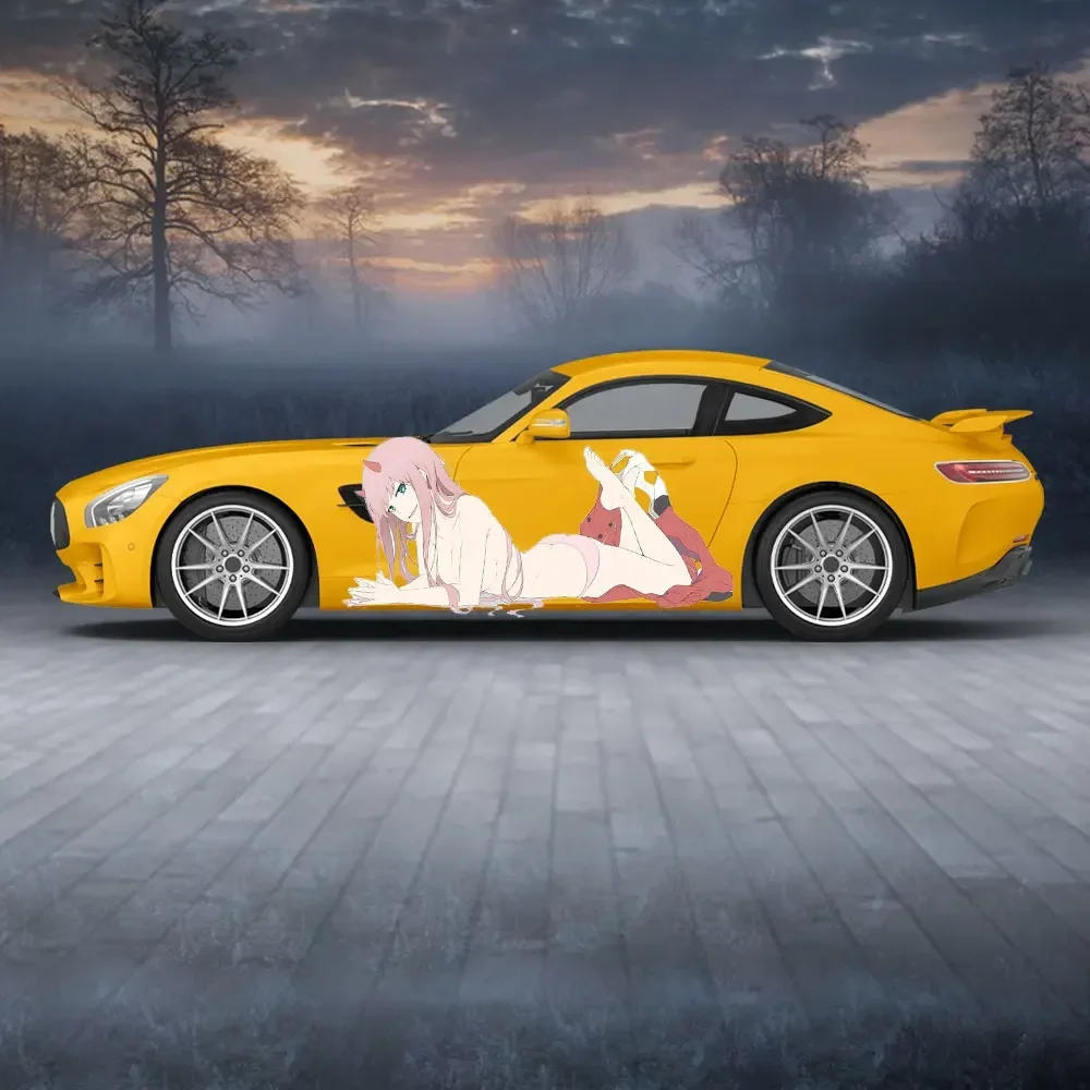 2Pcs/set Untuk DARLING In The FRANXX Zero Two Car Sticker Anime Camper Decal Motorcycle Funny Trunk Car Accessoires
2Pcs/set Untuk DARLING In The FRANXX Zero Two Car Sticker Anime Camper Decal Motorcycle Funny Trunk Car Accessoires