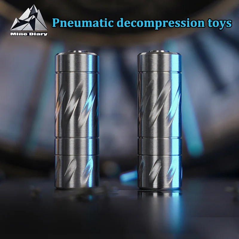 Metal Plus EDC Pneumatic Ultra-High Precision Mechanical Press-and-Bounce Fidget Toys Fingertip Stress Relief Toy
Metal Plus EDC Pneumatic Ultra-High Precision Mechanical Press-and-Bounce Fidget Toys Fingertip Stress Relief Toy