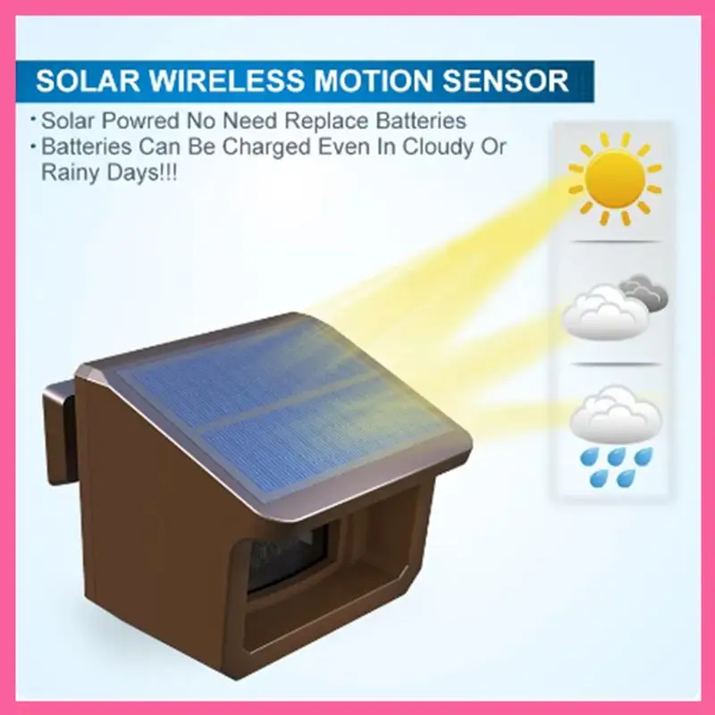 HOT-800 Meters Solar Wireless Driveway Alarm Outdoor Weather-Resistant Motion Sensor&Detector DIY Alert System EU Plug
HOT-800 Meters Solar Wireless Driveway Alarm Outdoor Weather-Resistant Motion Sensor&Detector DIY Alert System EU Plug