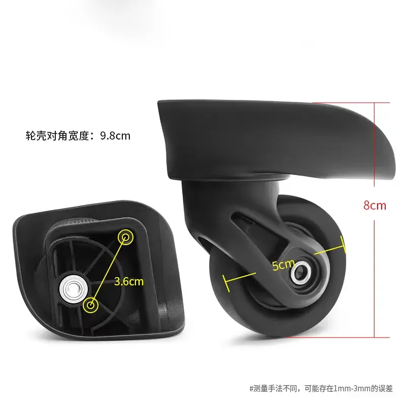 Luggage Spinner Wheels JX9054/Hongsheng A-132/85A Universal Mute Caster for Suitcase
Luggage Spinner Wheels JX9054/Hongsheng A-132/85A Universal Mute Caster for Suitcase