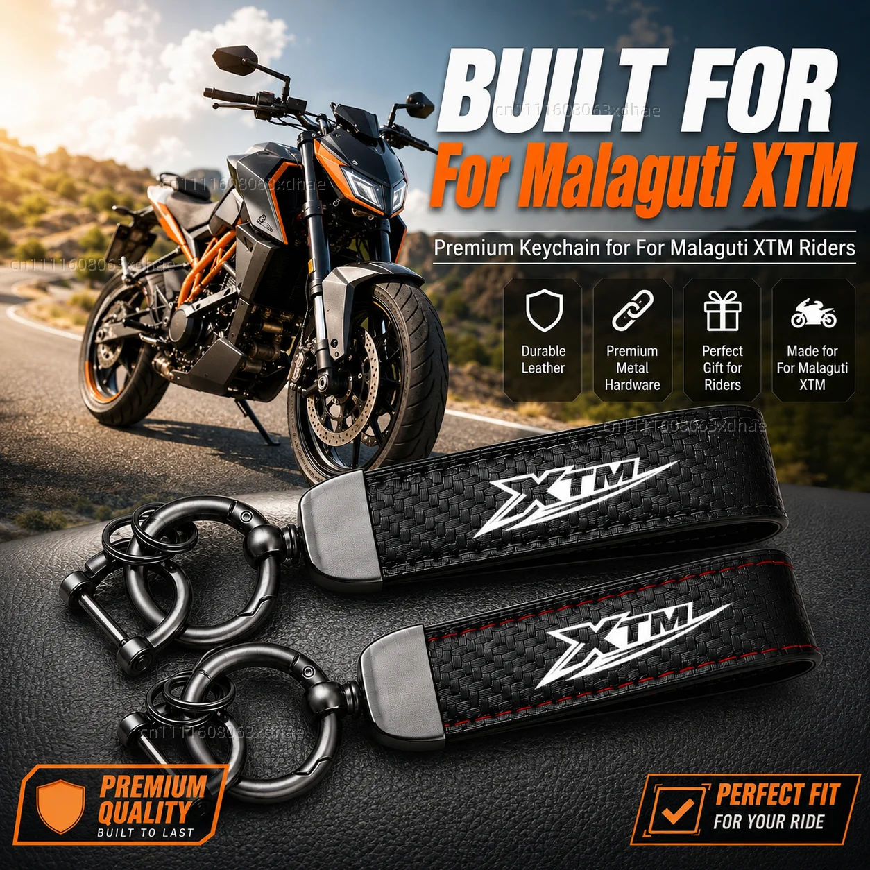 High-Grade Leather Motorcycle Keychain Holder Keyring Accessories For Malaguti XTM 2008-2024
High-Grade Leather Motorcycle Keychain Holder Keyring Accessories For Malaguti XTM 2008-2024