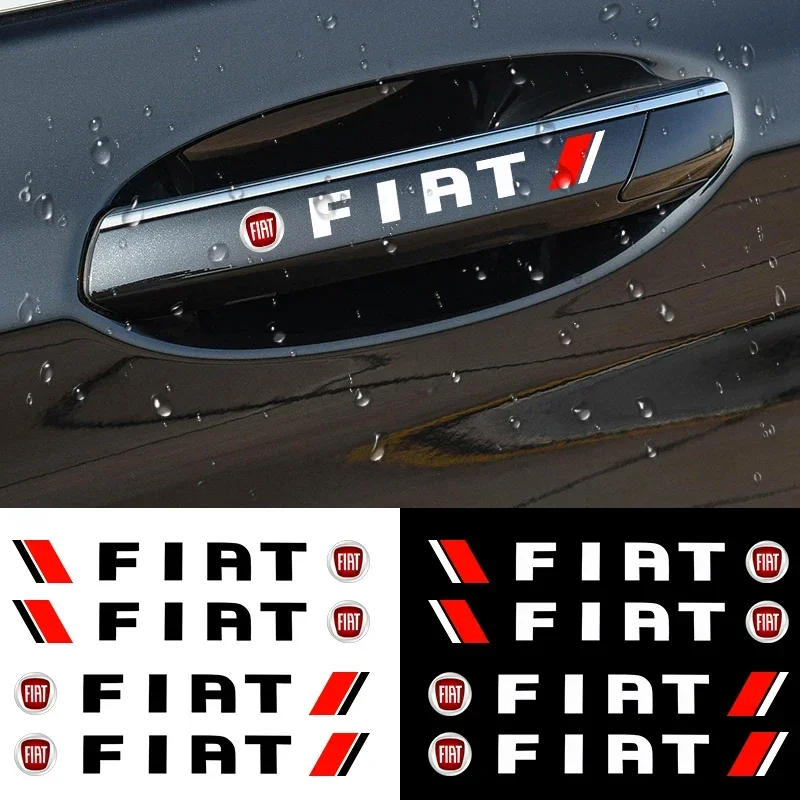 4x Car-Styling Accessories Car Door Handle Stickers Decals Automobiles For Fiat Punto 500 Bravo Croma Tipo Panda Uno Abarth 124
4x Car-Styling Accessories Car Door Handle Stickers Decals Automobiles For Fiat Punto 500 Bravo Croma Tipo Panda Uno Abarth 124