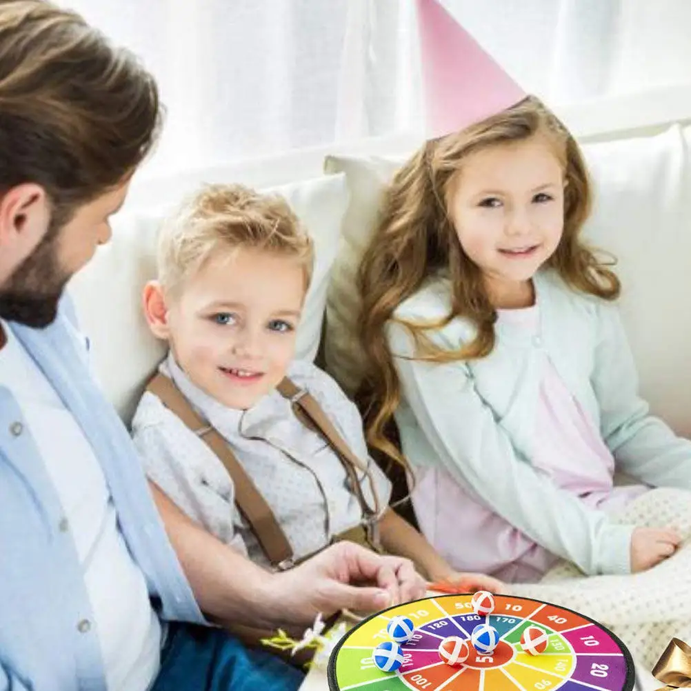 2Sets Dartboard Game Fun Interactive Indoor Throwing Sports Set Kids Hand Eye Coordination Educational Board Game Family
2Sets Dartboard Game Fun Interactive Indoor Throwing Sports Set Kids Hand Eye Coordination Educational Board Game Family