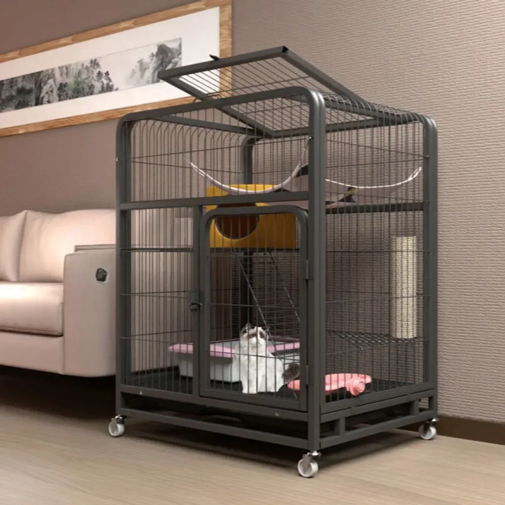 Two Floors Cat Villa Indoor Extra Large Free Space Pet Cage Kitty Climbing Frame House Cats Villas Toilet Integrated Cat Castle
Two Floors Cat Villa Indoor Extra Large Free Space Pet Cage Kitty Climbing Frame House Cats Villas Toilet Integrated Cat Castle
