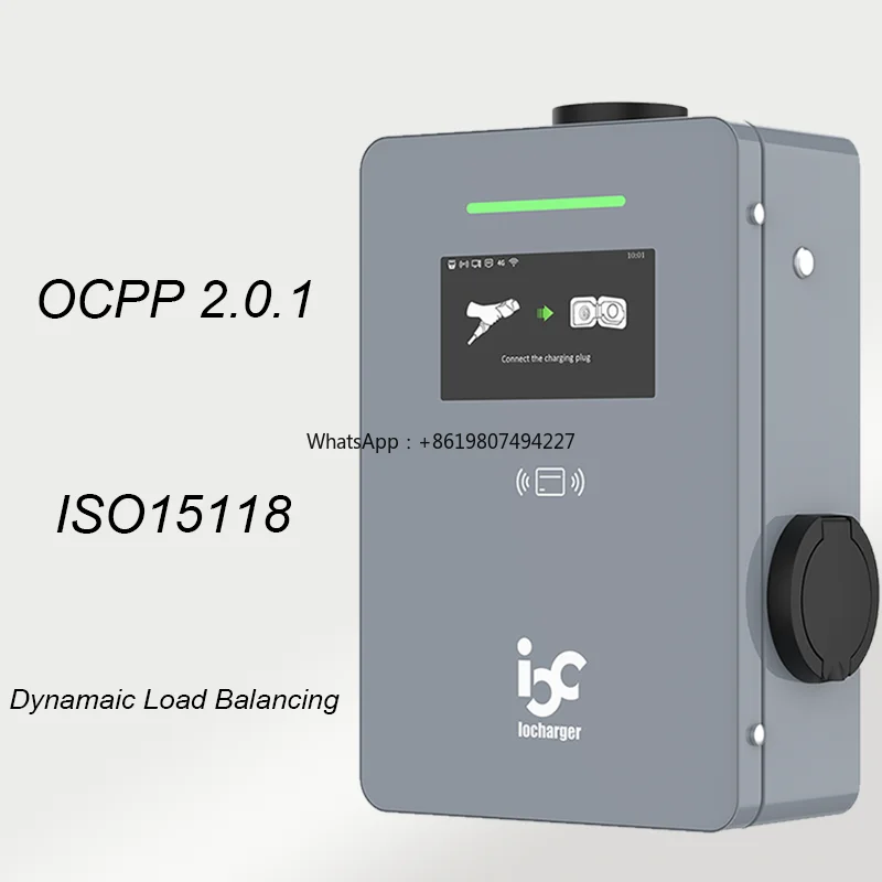 OCPP 2.0 EV Charging Station Commercial Wall-Mounted Smart Wallbox 7KW AC 220V Charger 32A EV Charging Station for Electric Car
OCPP 2.0 EV Charging Station Commercial Wall-Mounted Smart Wallbox 7KW AC 220V Charger 32A EV Charging Station for Electric Car