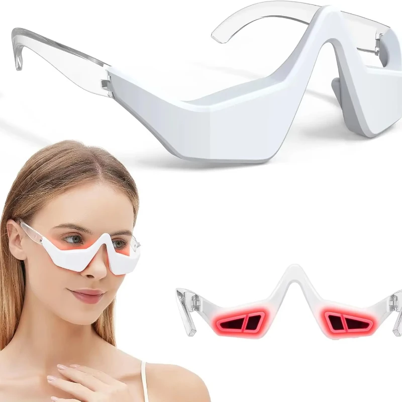 Electric micro-current eye massager to treat dark circles under eye bags glasses
Electric micro-current eye massager to treat dark circles under eye bags glasses