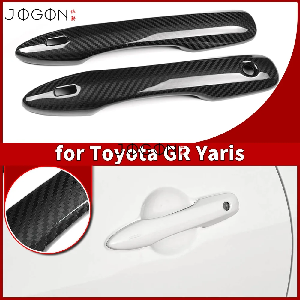 For Toyota GR Yaris RS RZ 2025 2026 Outer Door Handle Cover Real Carbon Fiber Body Side Door Handle Trim Exterior Stick-on
For Toyota GR Yaris RS RZ 2025 2026 Outer Door Handle Cover Real Carbon Fiber Body Side Door Handle Trim Exterior Stick-on