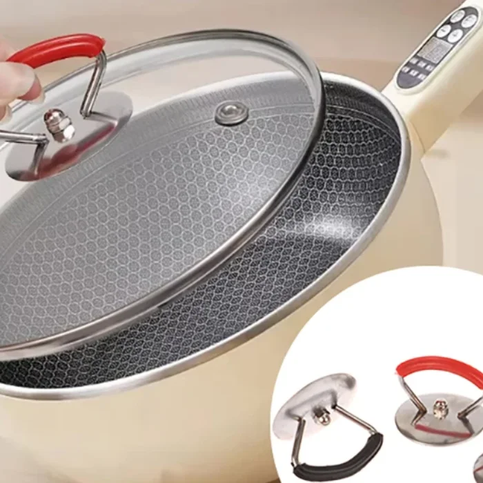 Universal Lib Cover Knob Cap Heat-Resistant Cooking Pot Pan Lid Knob Replacement Lifting Handle Kitchen Silica Cookware Handgrip
Universal Lib Cover Knob Cap Heat-Resistant Cooking Pot Pan Lid Knob Replacement Lifting Handle Kitchen Silica Cookware Handgrip