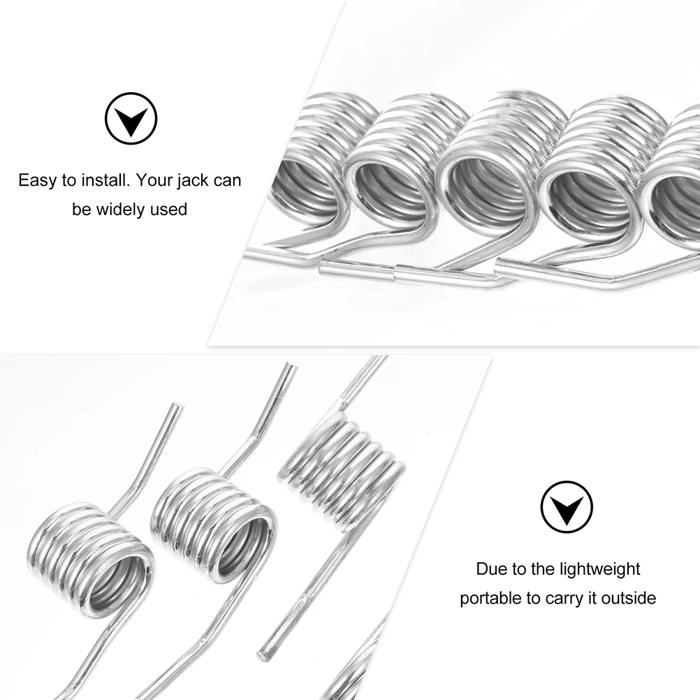 6 Pcs Durable Steel Horizontal H Thickening Jack Spring Car Tension Spring Set for Vehicle Maintenance Tools
6 Pcs Durable Steel Horizontal H Thickening Jack Spring Car Tension Spring Set for Vehicle Maintenance Tools
