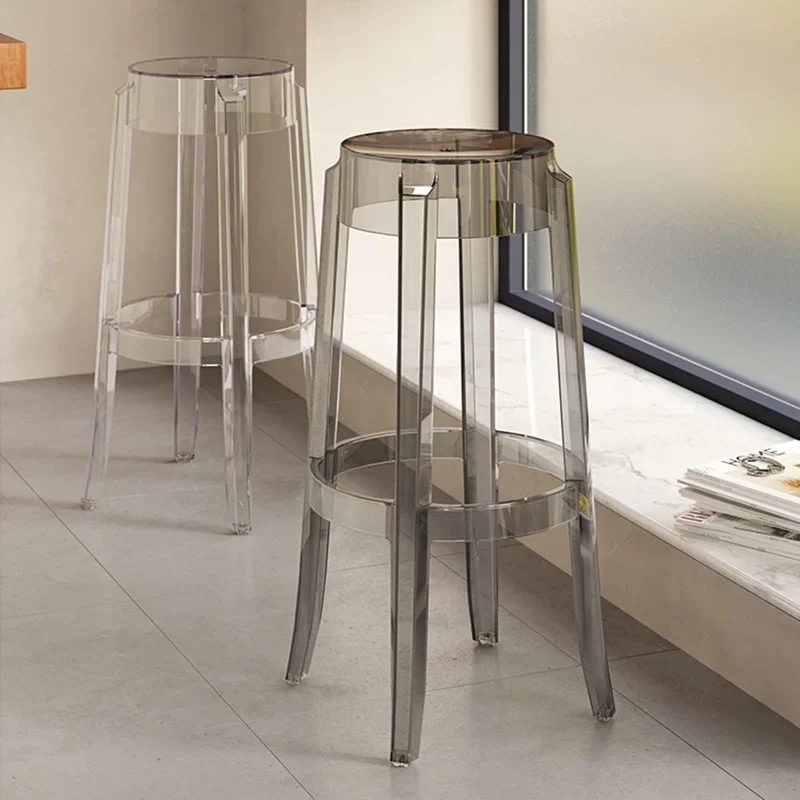 Transparent Chair Acrylic Bar Chair Design Bar Stool Simple Fashionable Creative Plastic Furniture Silla Bar
Transparent Chair Acrylic Bar Chair Design Bar Stool Simple Fashionable Creative Plastic Furniture Silla Bar