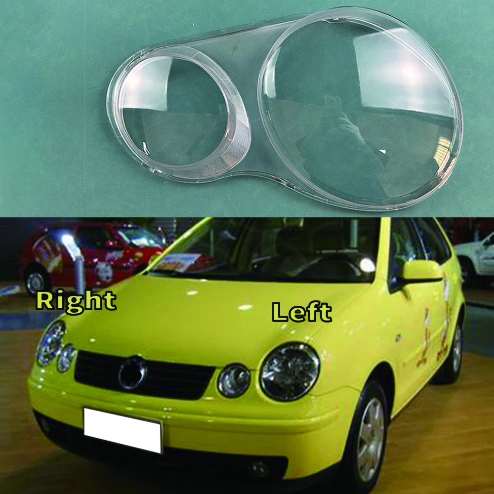 For Volkswagen VW Polo 2002 2003 2004 2005 Car Front Headlight Cover Lens Glass Headlamps Transparent Lampshad Lamp Shell Masks
For Volkswagen VW Polo 2002 2003 2004 2005 Car Front Headlight Cover Lens Glass Headlamps Transparent Lampshad Lamp Shell Masks