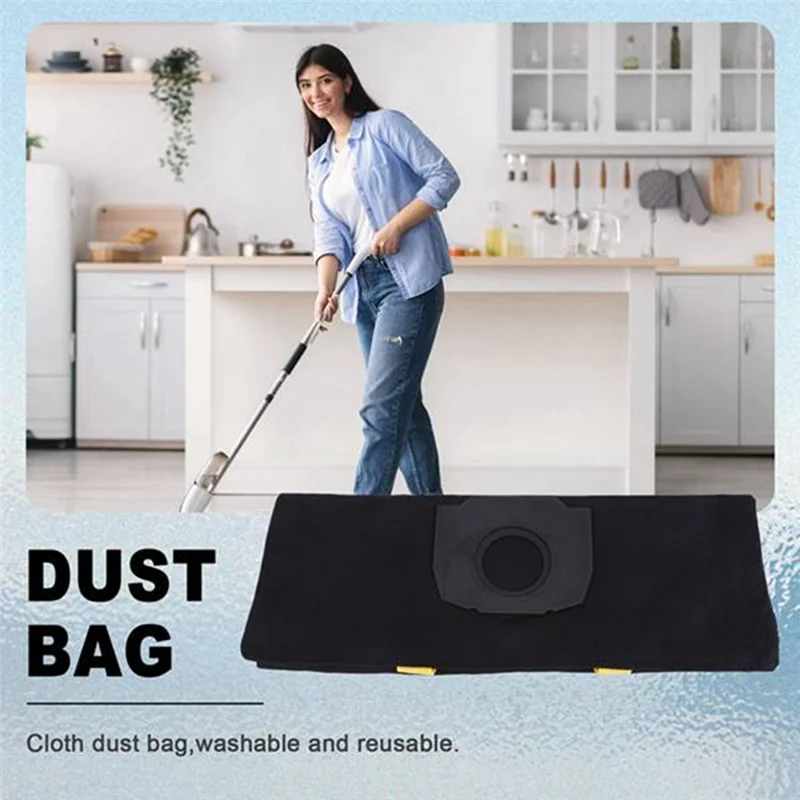 ABUD-2PCS Dust Bag Replacement For Karcher WD4 WD5 WD6 Vacuum Cleaner Parts Washable Filter Bag
ABUD-2PCS Dust Bag Replacement For Karcher WD4 WD5 WD6 Vacuum Cleaner Parts Washable Filter Bag