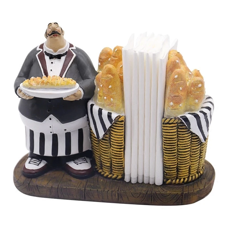 Statues Table Decoration And Accessor Chef Tissue Boxes Modern Sculptures Figurines For Interior Room Ornaments Home Decor Craft
Statues Table Decoration And Accessor Chef Tissue Boxes Modern Sculptures Figurines For Interior Room Ornaments Home Decor Craft