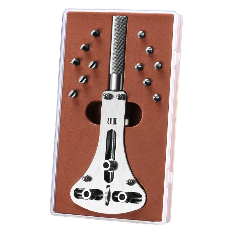 Инструмент для ремонта часов, открывалка для задней крышки часов, нижняя крышка, открытая с тремя челюстями, 6-канальная открывалка для бутикового счетчика, открытая задняя крышка
Инструмент для ремонта часов, открывалка для задней крышки часов, нижняя крышка, открытая с тремя челюстями, 6-канальная открывалка для бутикового счетчика, открытая задняя крышка