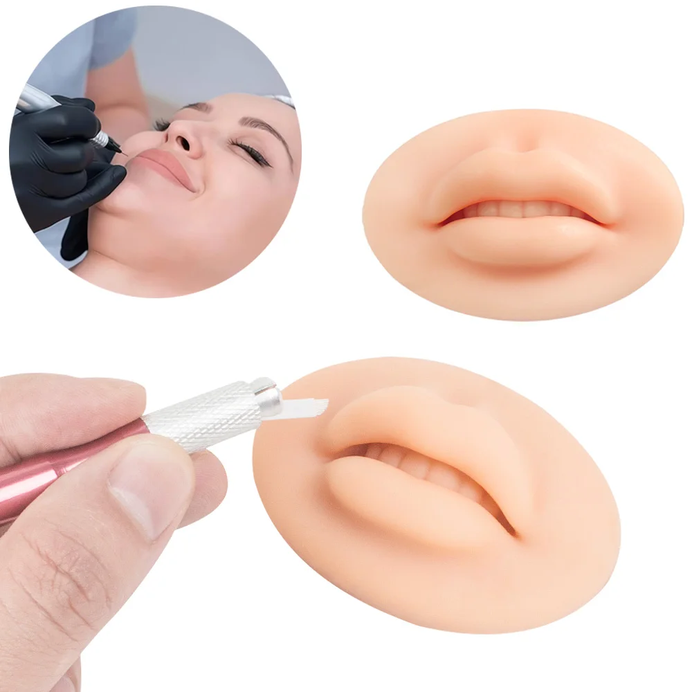 3/6pcs Lip Tattoo Practice Soft Silicone Lip Realistic Model Reuseable Training Skin Tools For Lips Permanent Makeup Supplies
3/6pcs Lip Tattoo Practice Soft Silicone Lip Realistic Model Reuseable Training Skin Tools For Lips Permanent Makeup Supplies