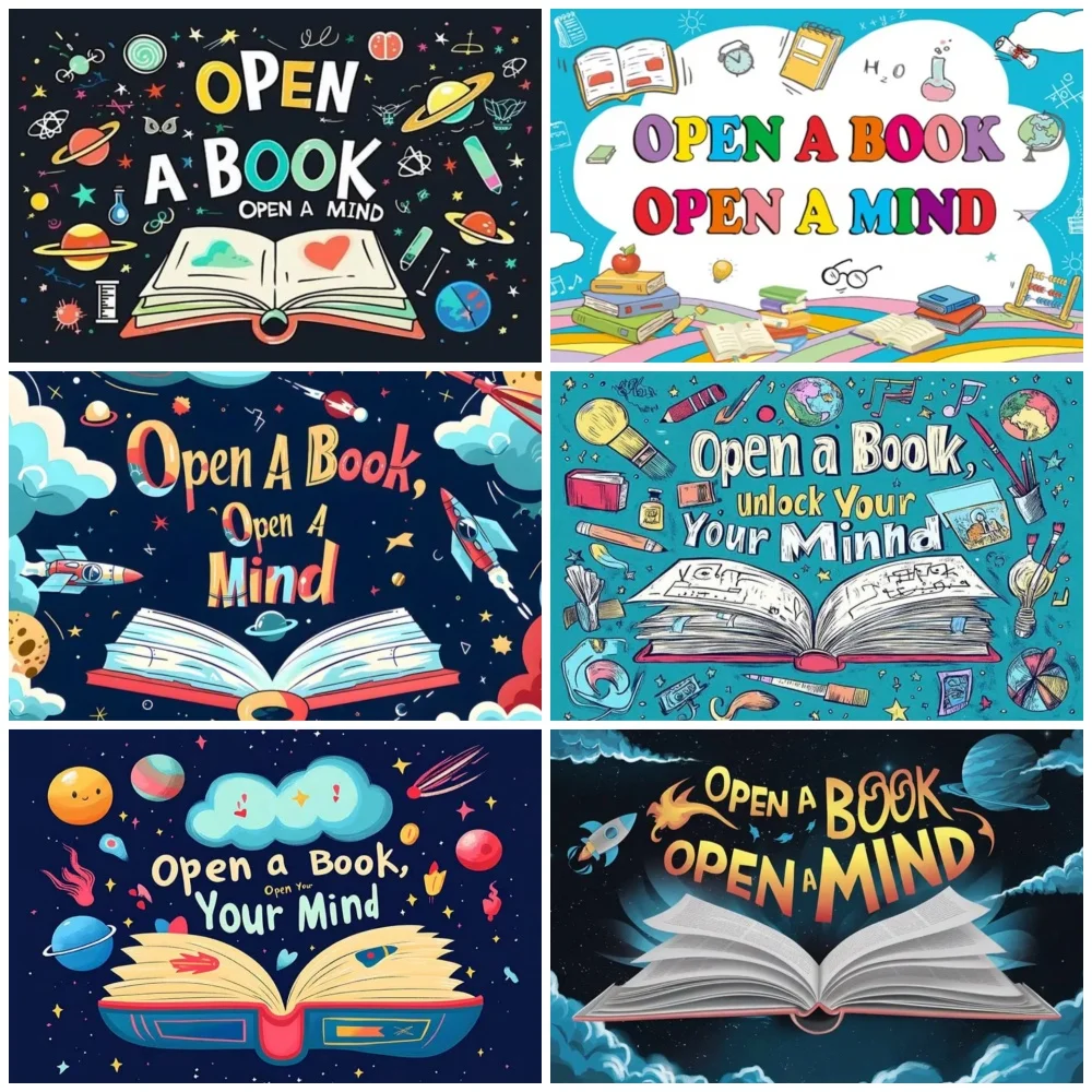 Educational Reading Theme Party Background Decoration School Starts Open a Book Backdrop School Event Supplies Photography Props
Educational Reading Theme Party Background Decoration School Starts Open a Book Backdrop School Event Supplies Photography Props