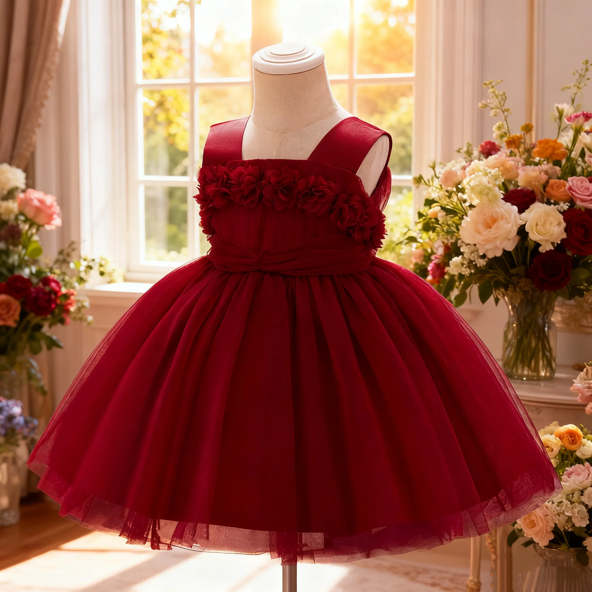 Children's flower fluffy and stylish mesh dress princess dress girls flower girl runway party evening dress
Children's flower fluffy and stylish mesh dress princess dress girls flower girl runway party evening dress