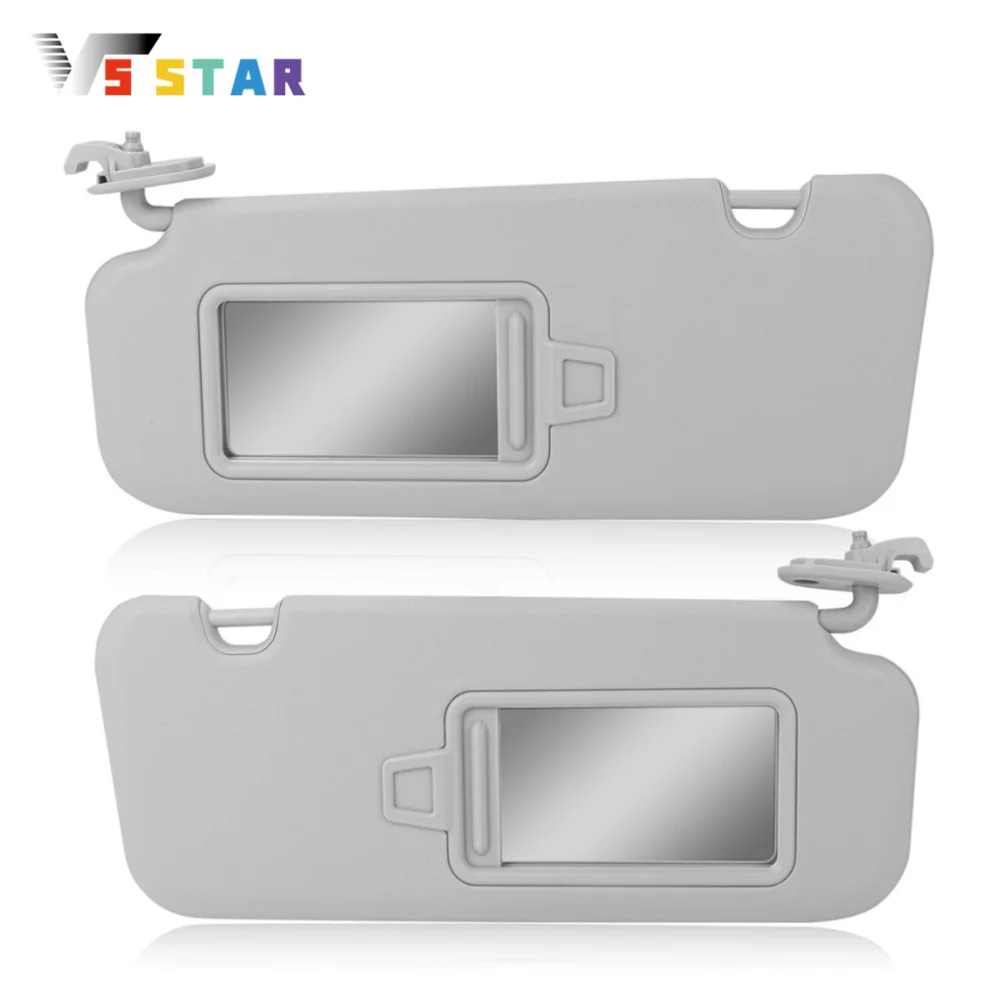 85210-F0100TTX 85220-F0100TTX 1 Pair Driver & Passenger Side Sun Visor with Mirror Gray For 2016-2019 Hyundai Elantra
85210-F0100TTX 85220-F0100TTX 1 Pair Driver & Passenger Side Sun Visor with Mirror Gray For 2016-2019 Hyundai Elantra
