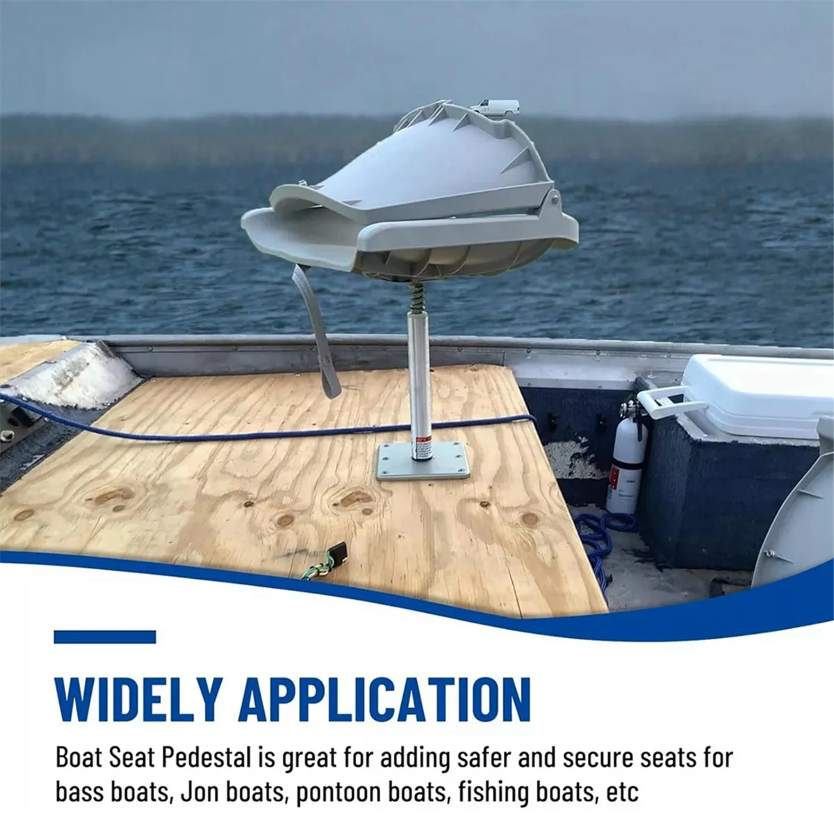 Boat Seat, Swivel-Eze 3 PC Pedestal Set, 11Inch Galvanized 3/4Inch Base Swivel-Eze -N26R
Boat Seat, Swivel-Eze 3 PC Pedestal Set, 11Inch Galvanized 3/4Inch Base Swivel-Eze -N26R