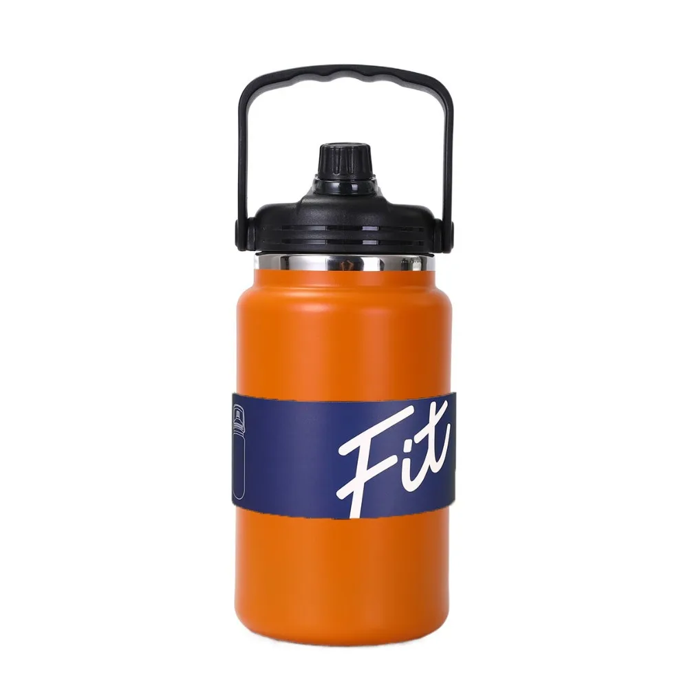 Stainless Steel Insulated Water Bottle 1.5/2/2.5L with Straw Sport Thermal Cup Double Layer Fall-resistant Vacuum Flask Stadium
Stainless Steel Insulated Water Bottle 1.5/2/2.5L with Straw Sport Thermal Cup Double Layer Fall-resistant Vacuum Flask Stadium