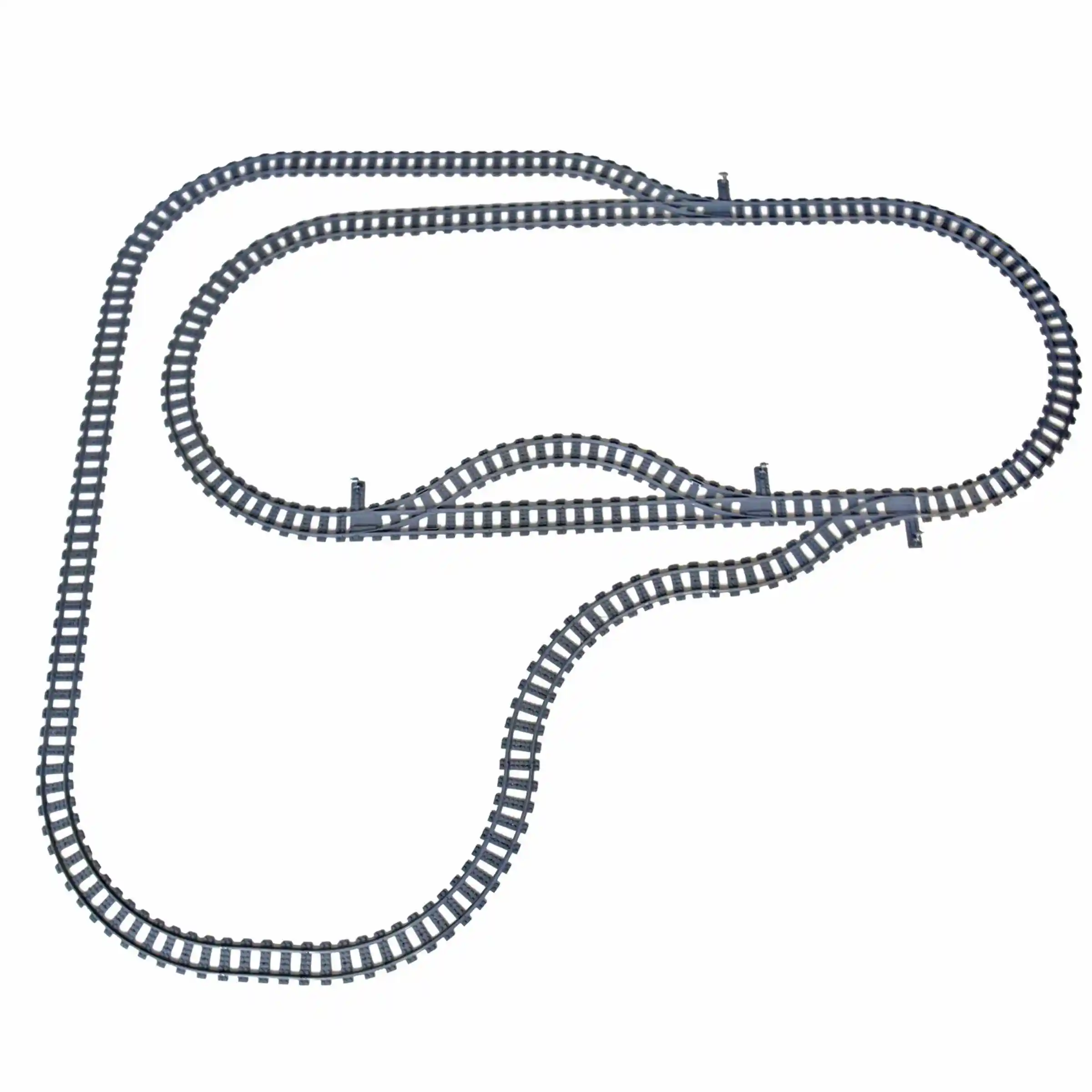 MOC Creative Expert Ideas City Train 60pcs Tracks Straight Curved Switch Crossings Rails Bricks Building Blocks DIY Toys gift
MOC Creative Expert Ideas City Train 60pcs Tracks Straight Curved Switch Crossings Rails Bricks Building Blocks DIY Toys gift