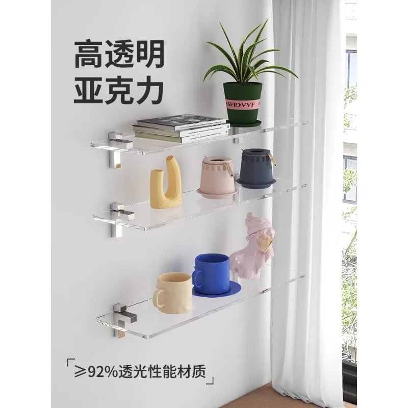 Shelf wall baffle acrylic transparent display shelf wall bookshelf decorative shelf custom
Shelf wall baffle acrylic transparent display shelf wall bookshelf decorative shelf custom
