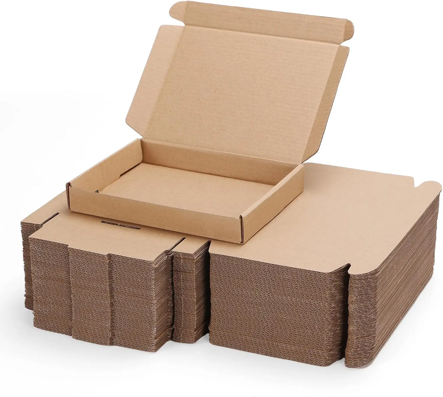 7x5x1 inch Brown Shipping Boxes Bulk 50 Pack, Tab Lock Tuck Top Mailer for Small Business Packaging and Gift Wrapping
7x5x1 inch Brown Shipping Boxes Bulk 50 Pack, Tab Lock Tuck Top Mailer for Small Business Packaging and Gift Wrapping