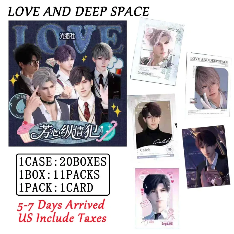 New Wholesales Love And Deep Space Collection Box Sexy Male God Wedding Abs Series Anime CCG TCG Doujin Toy And Hobbies Gift
New Wholesales Love And Deep Space Collection Box Sexy Male God Wedding Abs Series Anime CCG TCG Doujin Toy And Hobbies Gift