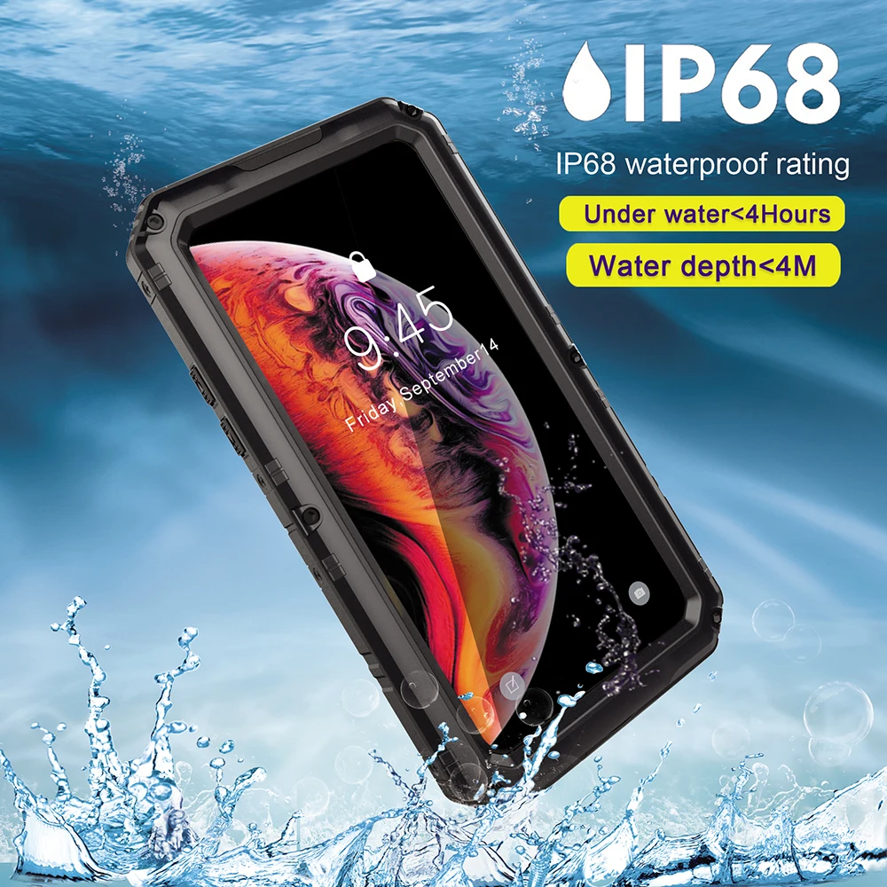 Водонепроницаемый Алюминиевый металлический чехол для iPhone 15 14 13 12 11 Pro Max XS XR 7 8 Plus
Водонепроницаемый Алюминиевый металлический чехол для iPhone 15 14 13 12 11 Pro Max XS XR 7 8 Plus
